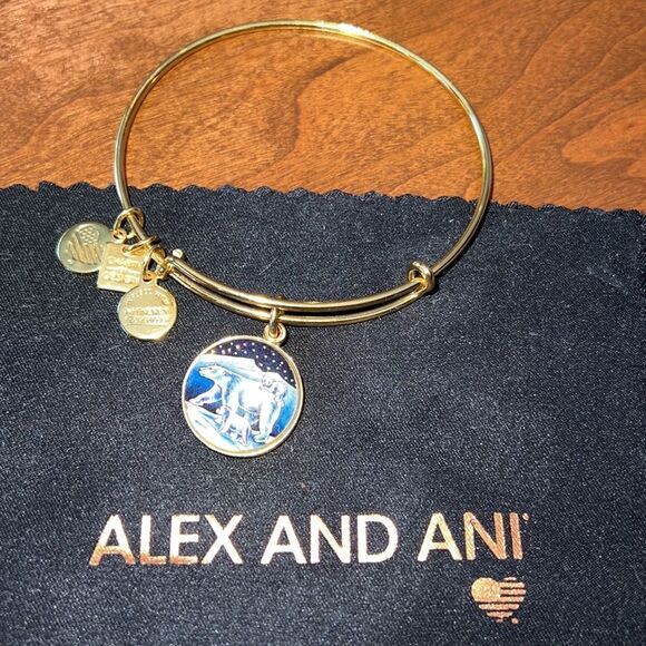 Alex and Ani Polar Bear Bracelet - feel free to bundle with other Alex and Ani! - Picture 2 of 2